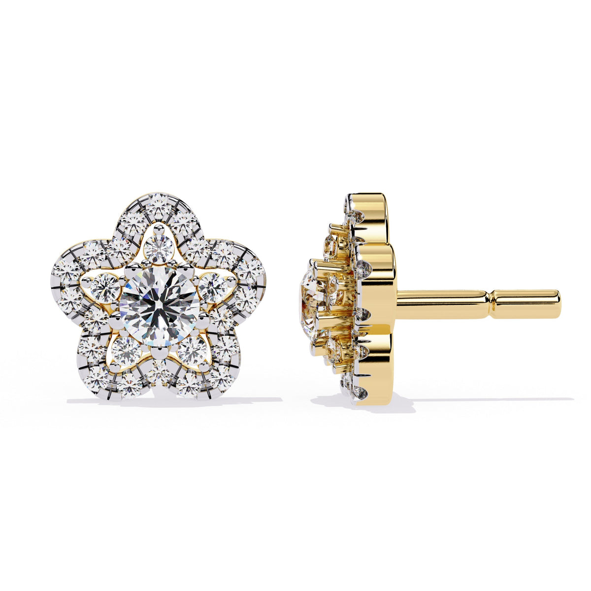 The Lumina Brilliant Stud 4 Earrings