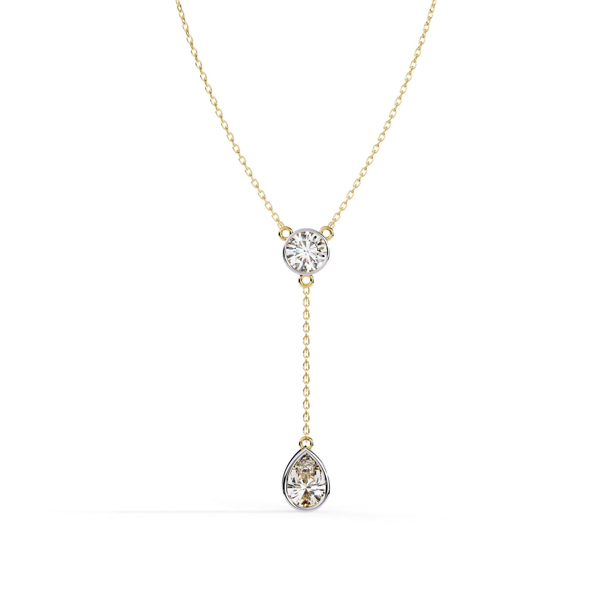 The Mirabelle Cascading Teardrop 9 Necklace