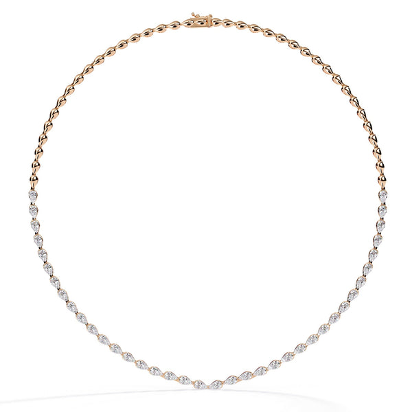 The Guinevere Royal Festoon Bridal 10 Necklace