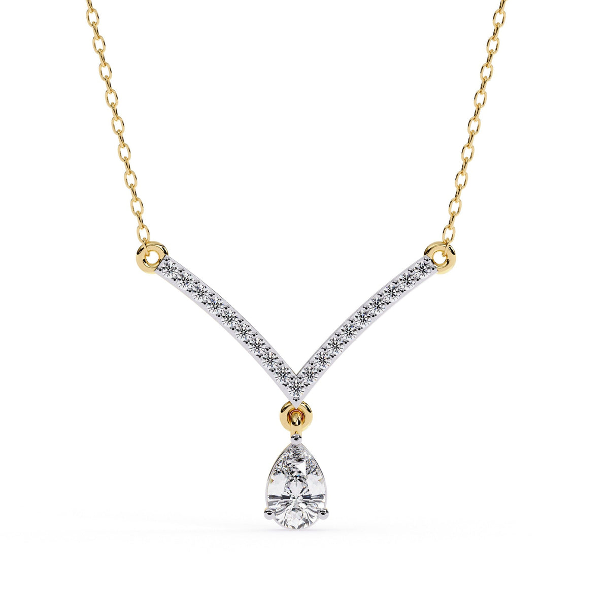 The Valentina Lariat Y-Drop Cable 11 Necklace