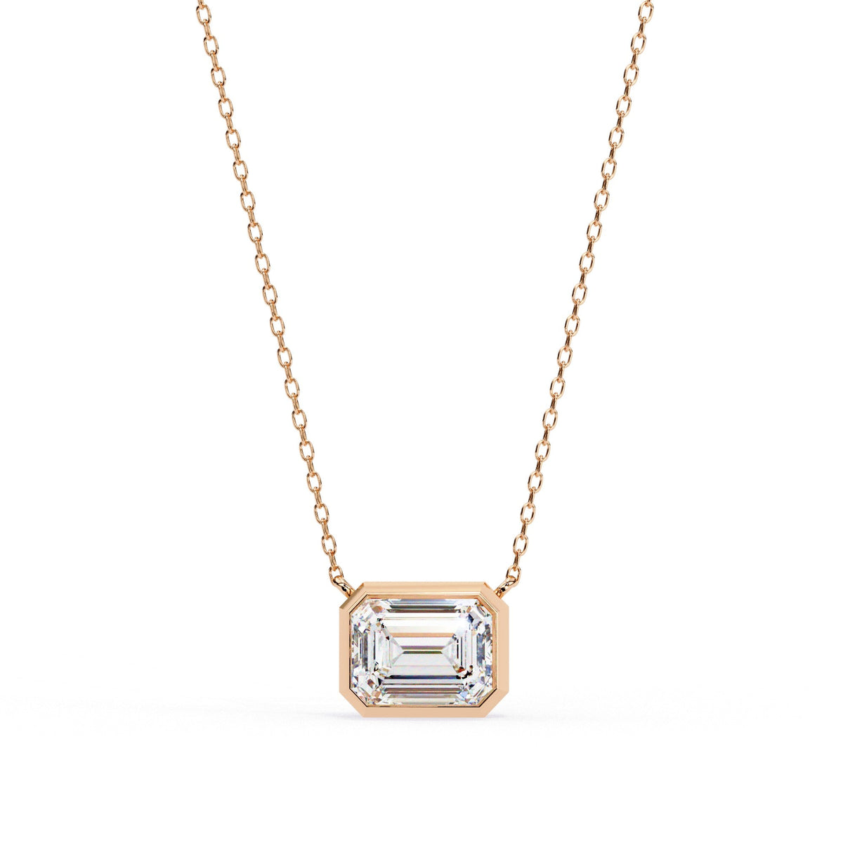 The Seraphina Pear Floating Halo 9 Pendant