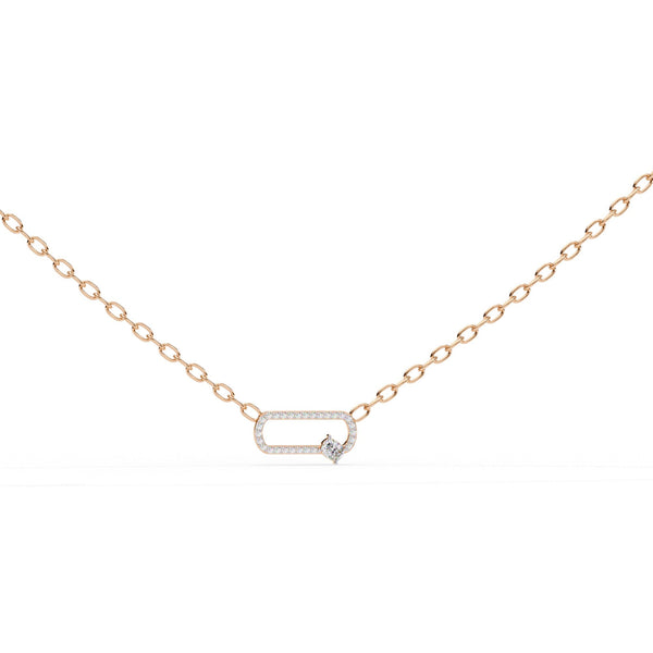 The Calista Geometric Emerald Cut 10 Pendant
