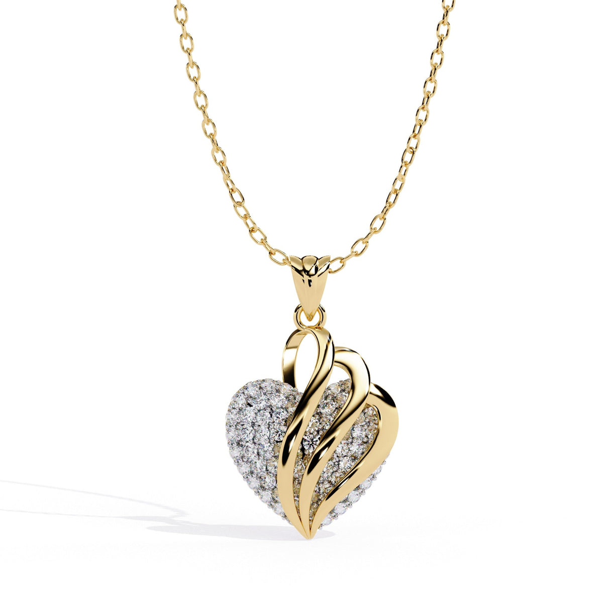 The Bianca Delicate Diamond Cross 11 Pendant