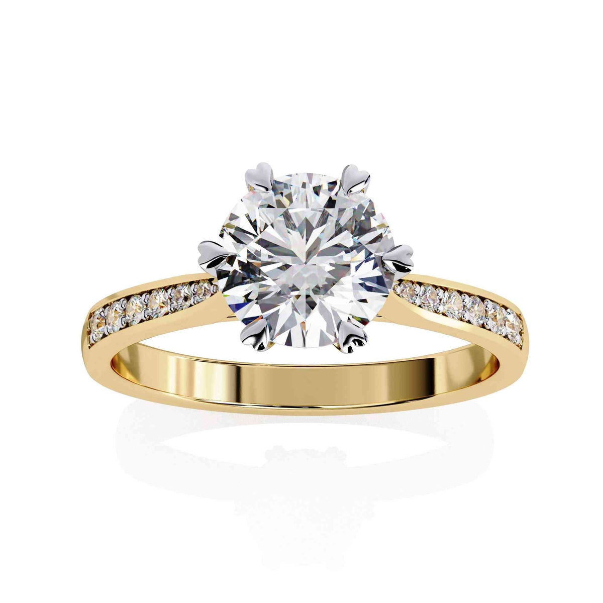 The Evangeline Radiant Split-Shank Edition 5 Ring