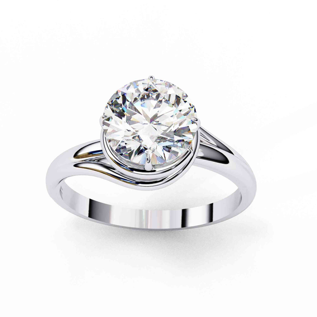 The Eleanora Oval Solitaire Edition 5 Ring