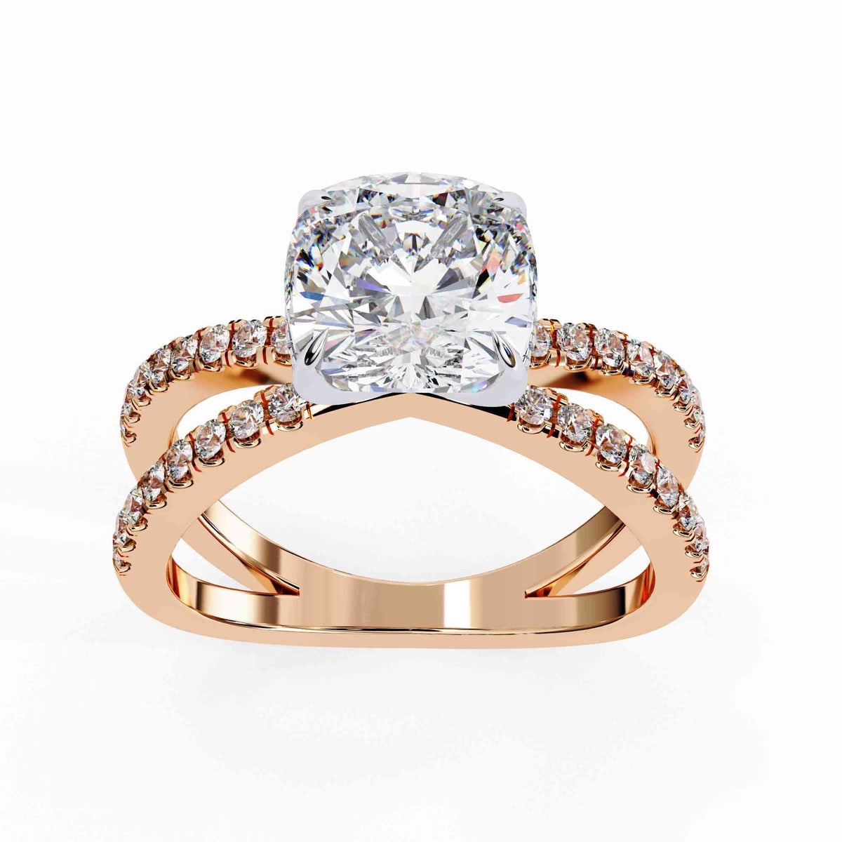 The Coralie Scalloped Diamond Edition 5 Ring