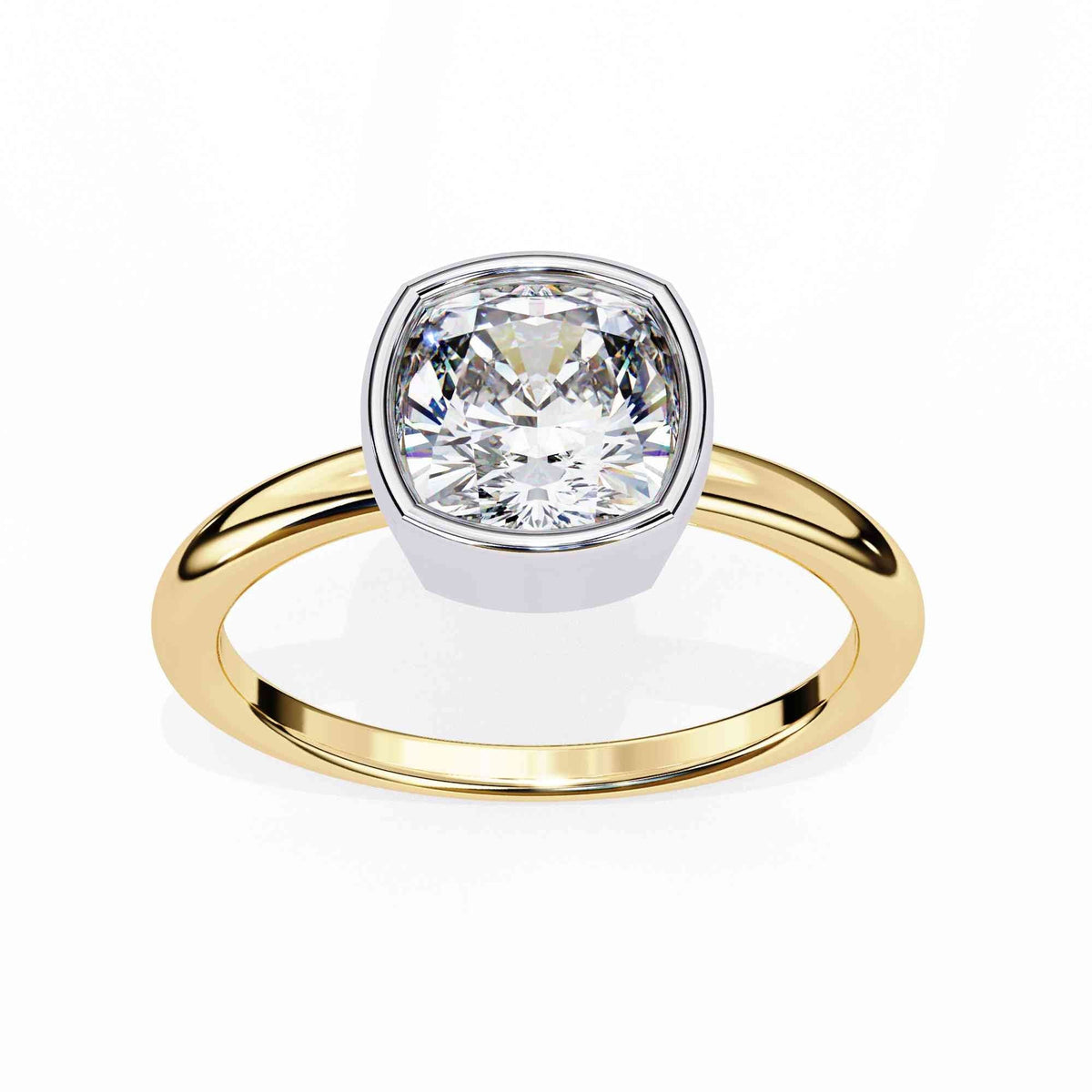 The Marchesa Oval Pavé Cathedral Edition 6 Ring