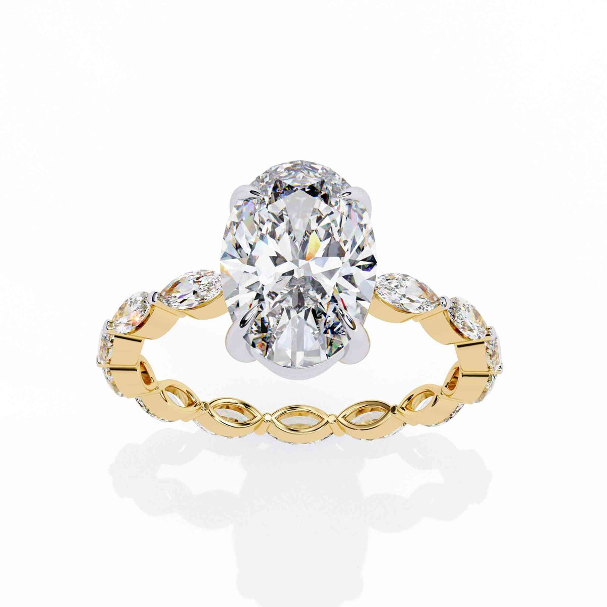 The Evangeline Radiant Split-Shank Edition 7 Ring