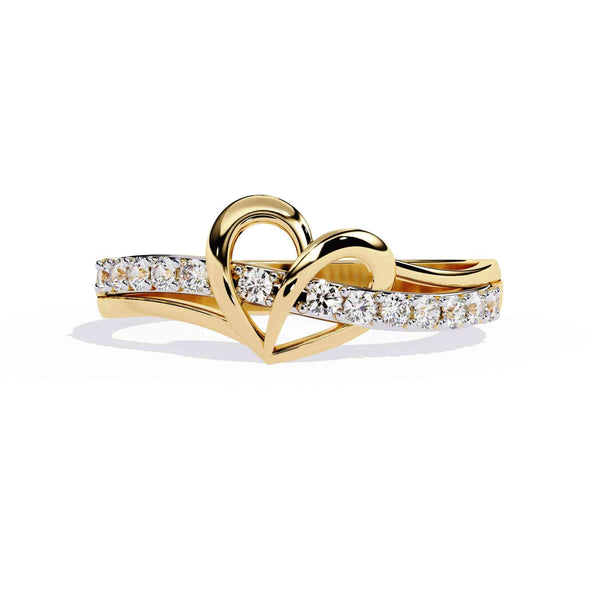 The Annelise Pavé Bridge Edition 8 Ring