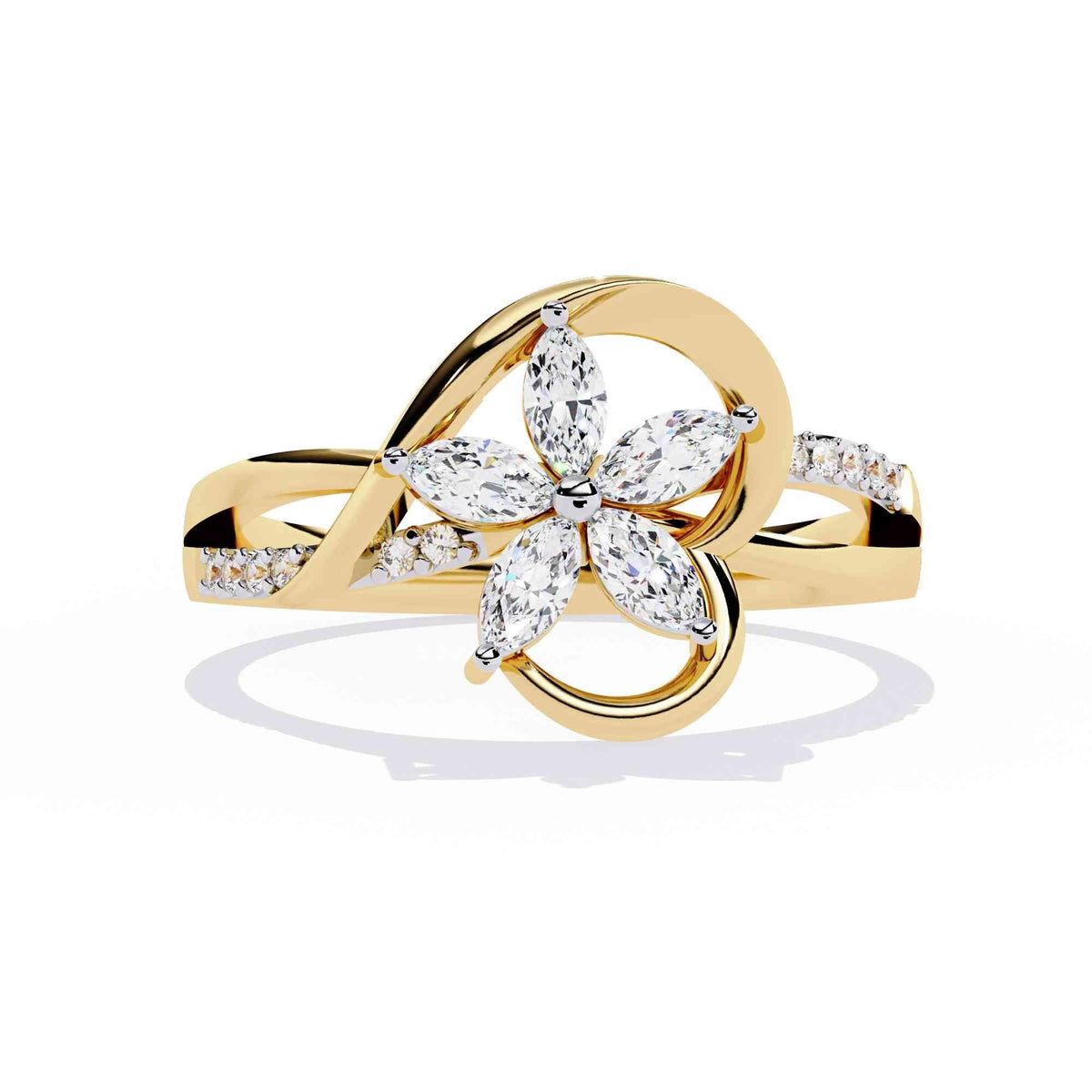 The Solange Delicate Oval Halo Edition 8 Ring