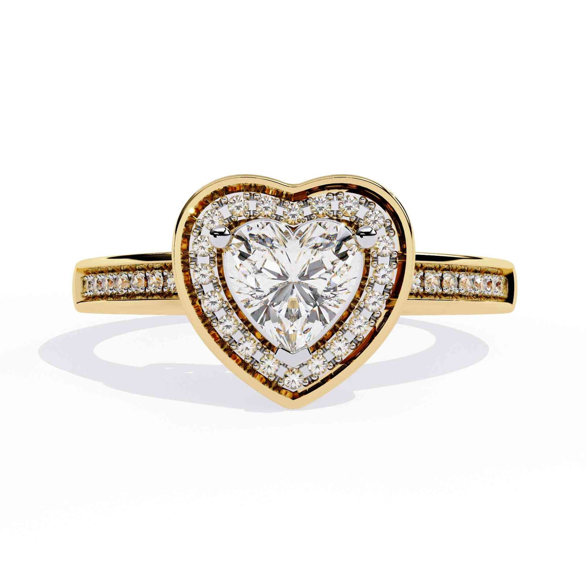 The Magnolia Floral Halo Edition 8 Solitaire