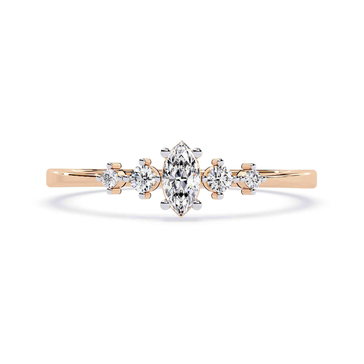 The Marcella Art Deco Step-Cut Edition 9 Ring