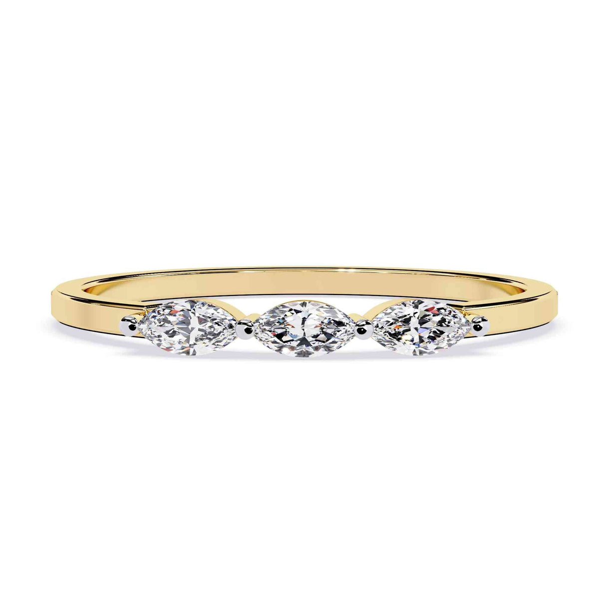 The Camille Knife-Edge Solitaire Edition 9 Ring