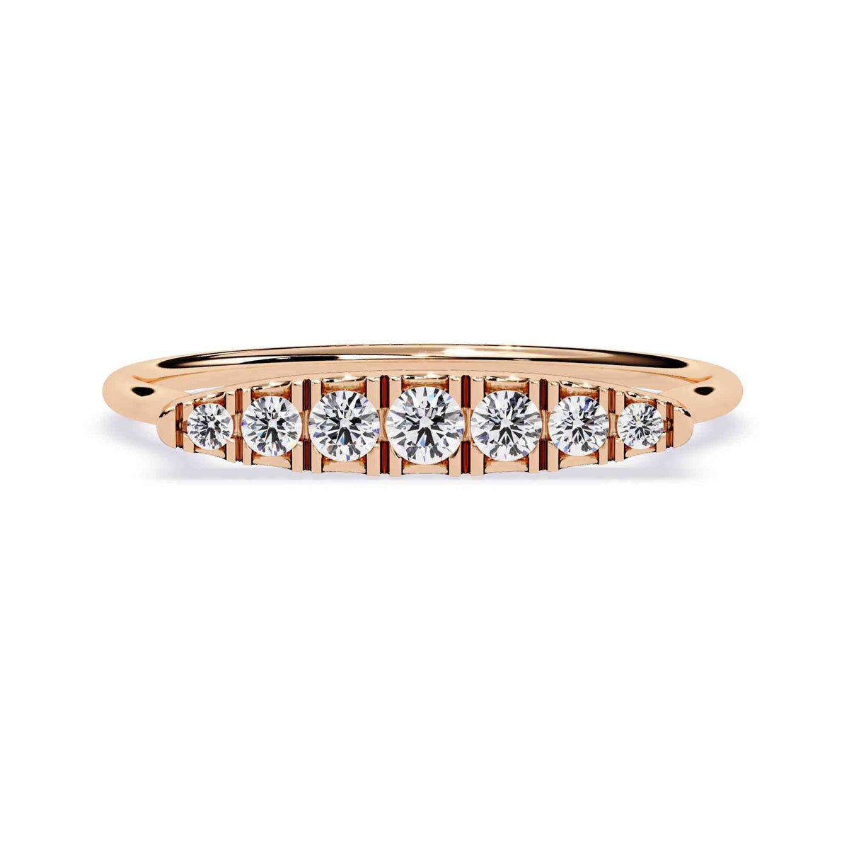 The Tatiana East-West Solitaire Edition 9 Ring