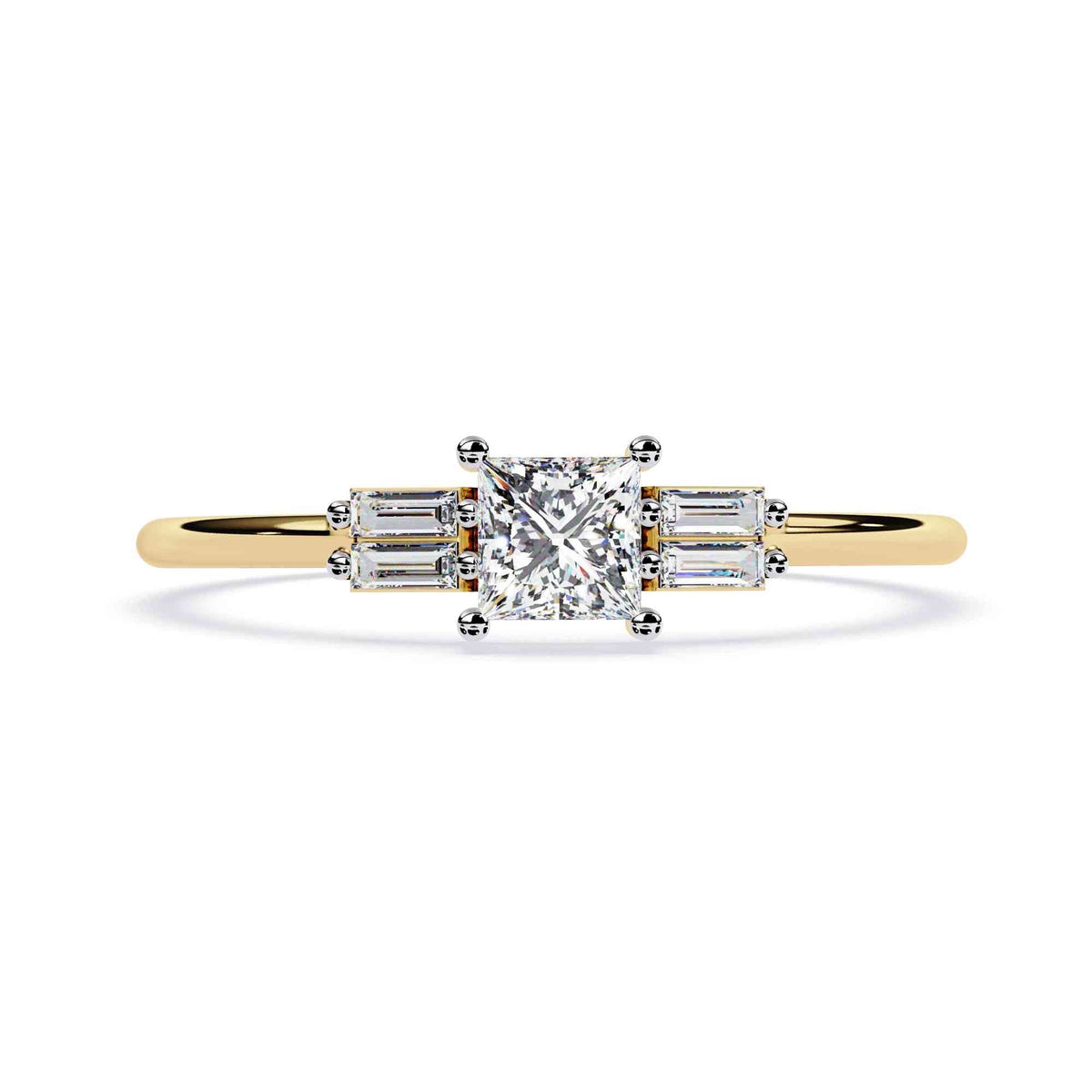 The Genevieve Floating Bezel Edition 10 Ring