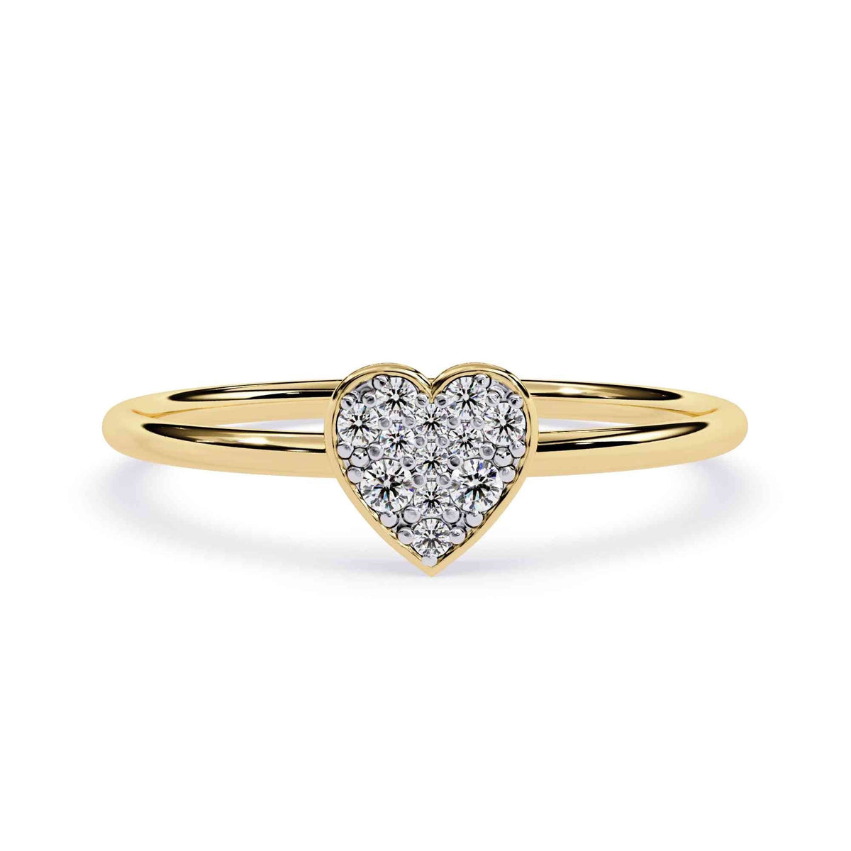 The Coralie Scalloped Diamond Edition 10 Ring