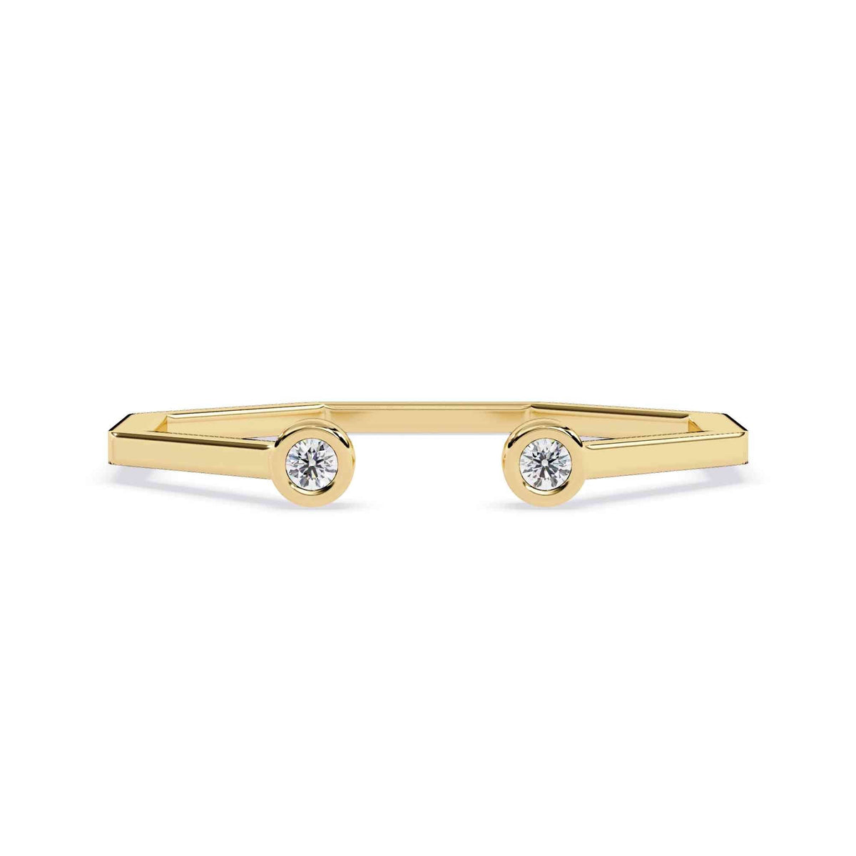 The Callista Micro-Pavé Whisper Edition 11 Band