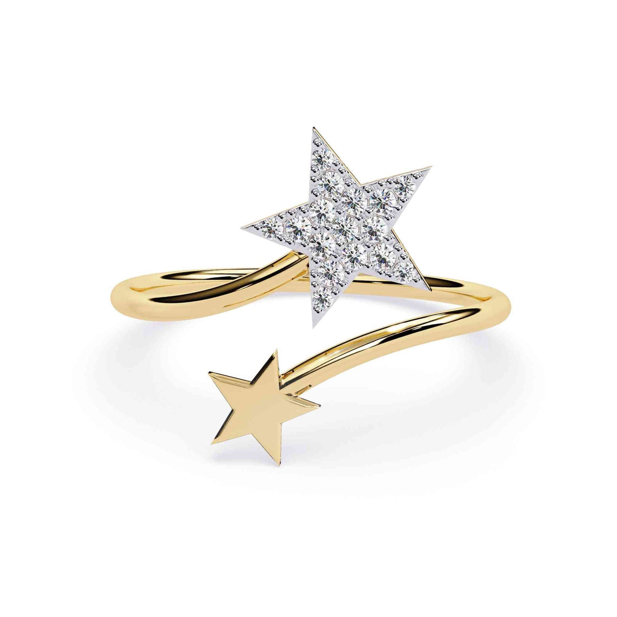 The Elara Floral Cluster Edition 12 Ring