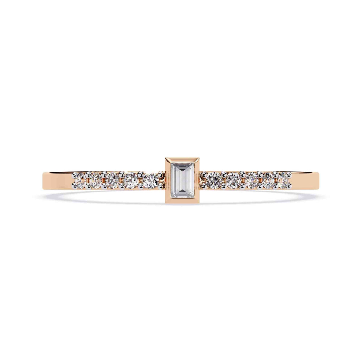 The Valentina Double Hidden Halo Edition 13 Ring