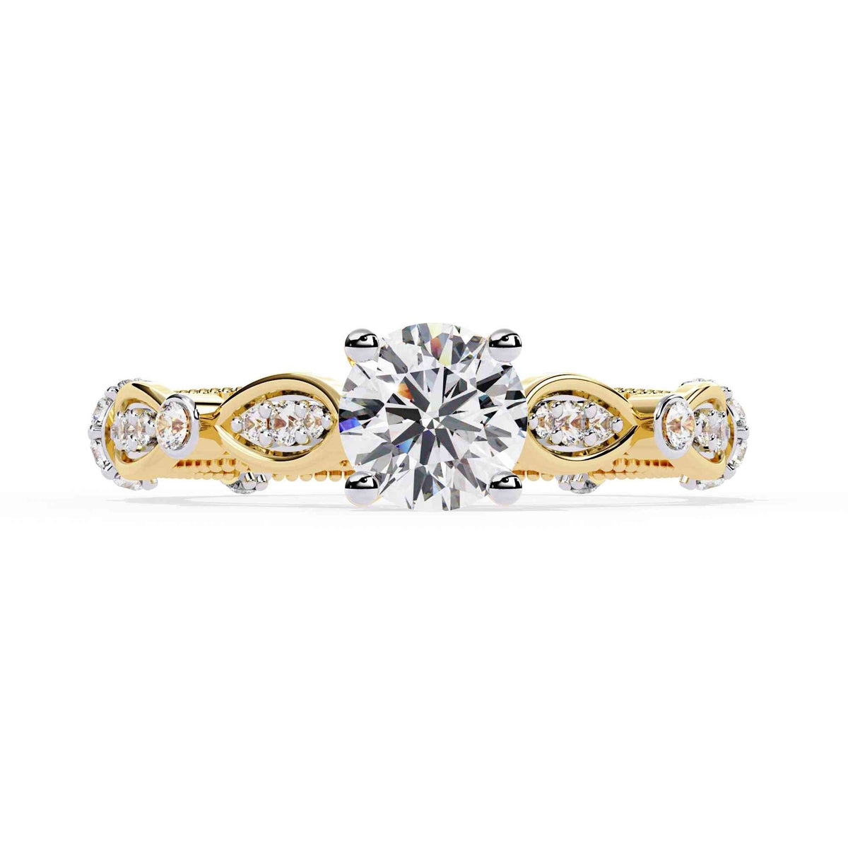 The Francesca Floating Diamond Edition 14 Band