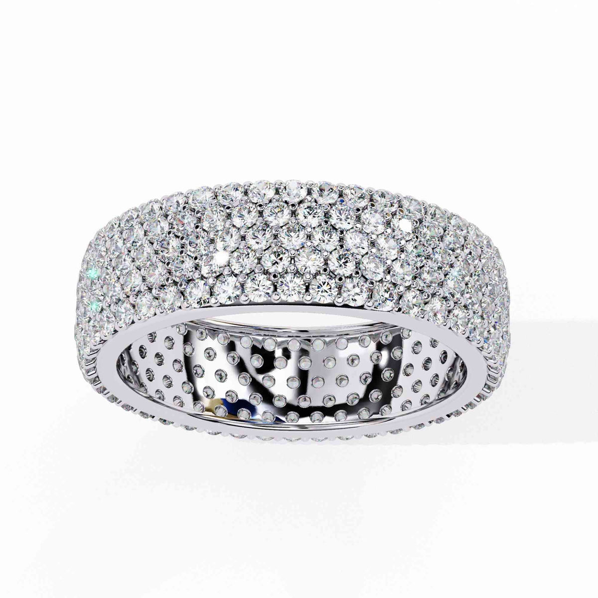 The Clarissa Oval Tulip Basket Edition 14 Ring