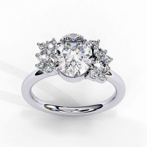 The Lysandra Twisted Vine Pavรฉ Edition 15 Ring