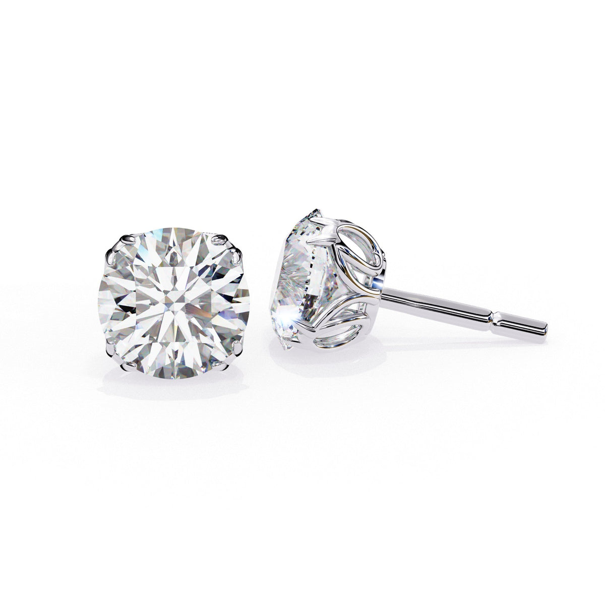 The Selene Crescent Moon Studs