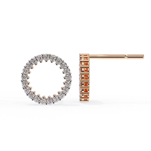 The Celeste Pear Halo Drop Earrings