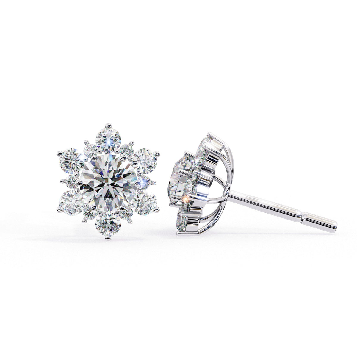 The Tatiana Baguette Bar Studs