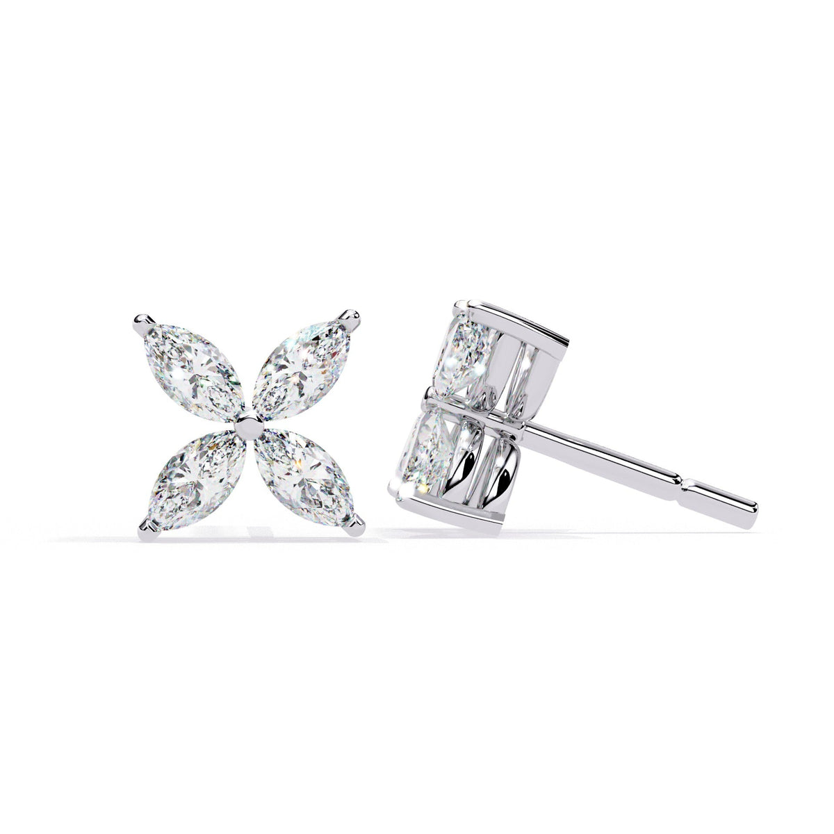The Elysia Huggie Hoop Pavé 2 Earrings