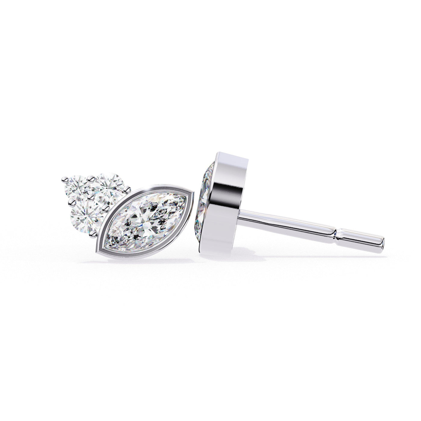 The Cordelia Floral Cluster Studs 2 Earrings