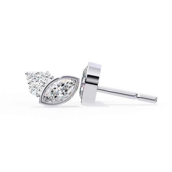 The Cordelia Floral Cluster Studs 2 Earrings