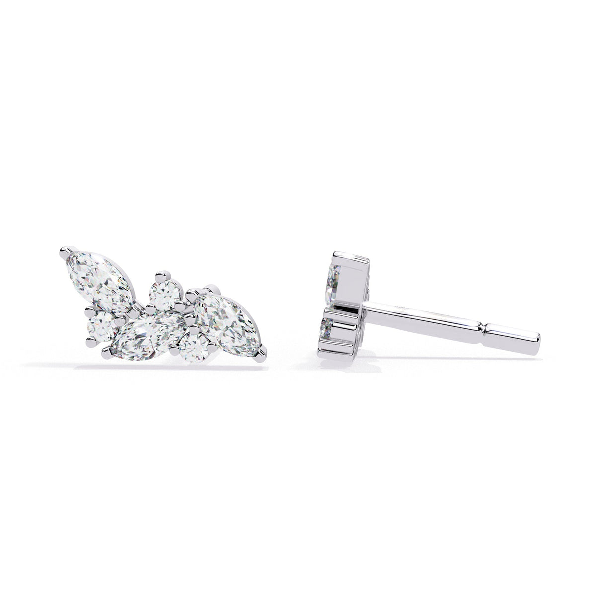 The Rosalba Chandelier Dangling 2 Earrings