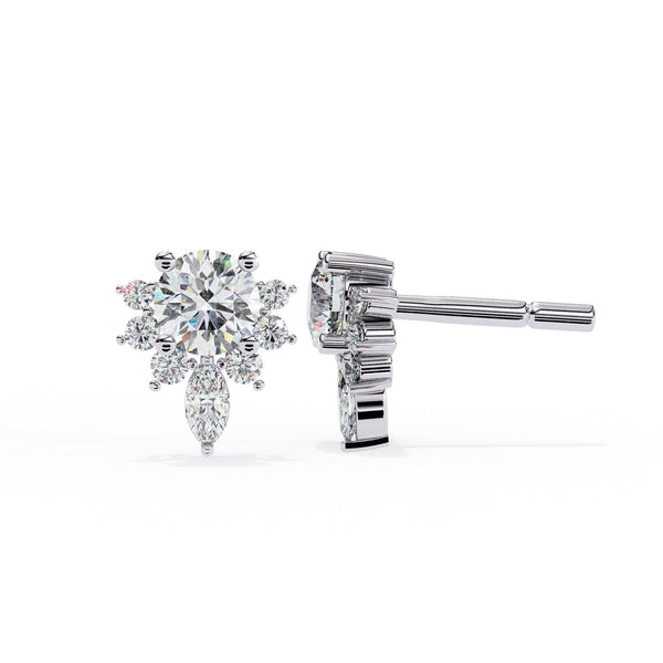 The Zephyr Threader Diamond Dangles 2 Earrings