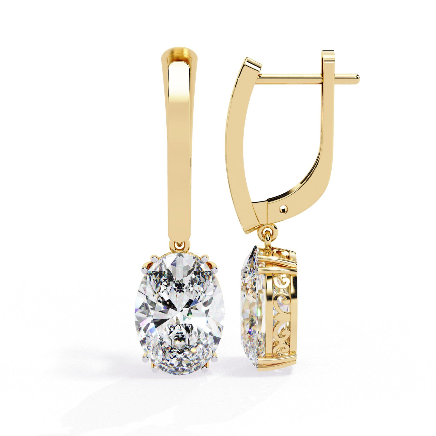 The Lumina Brilliant Stud 3 Earrings