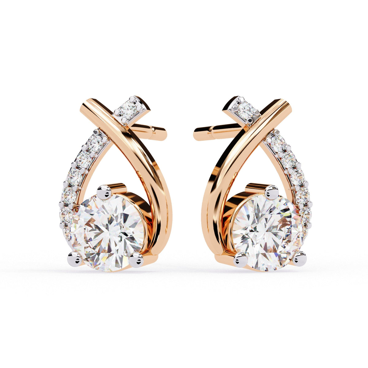 The Valentina Cascading Waterfall Drops 4 Earrings