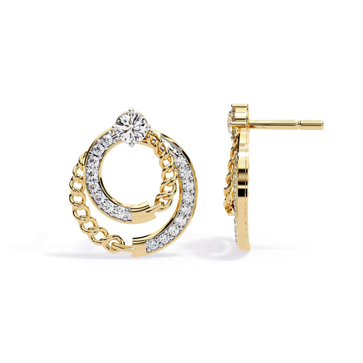 The Rosalba Chandelier Dangling 4 Earrings