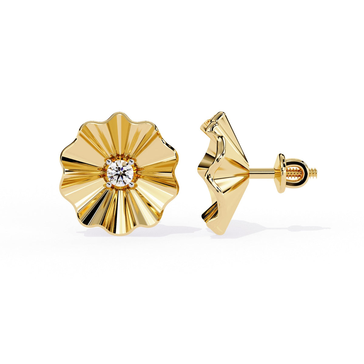 The Celeste Pear Halo Drop 4 Earrings