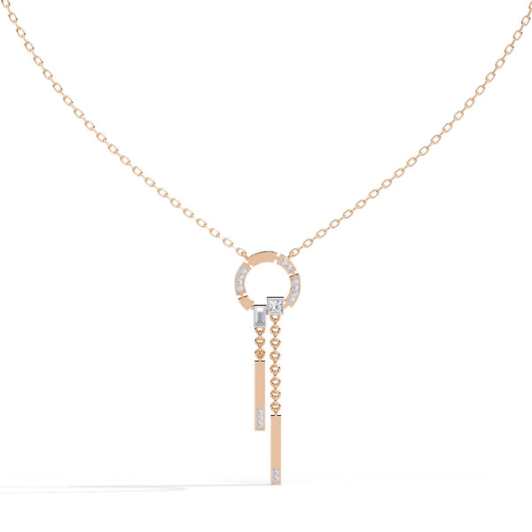 The Mirabelle Cascading Teardrop 8 Necklace