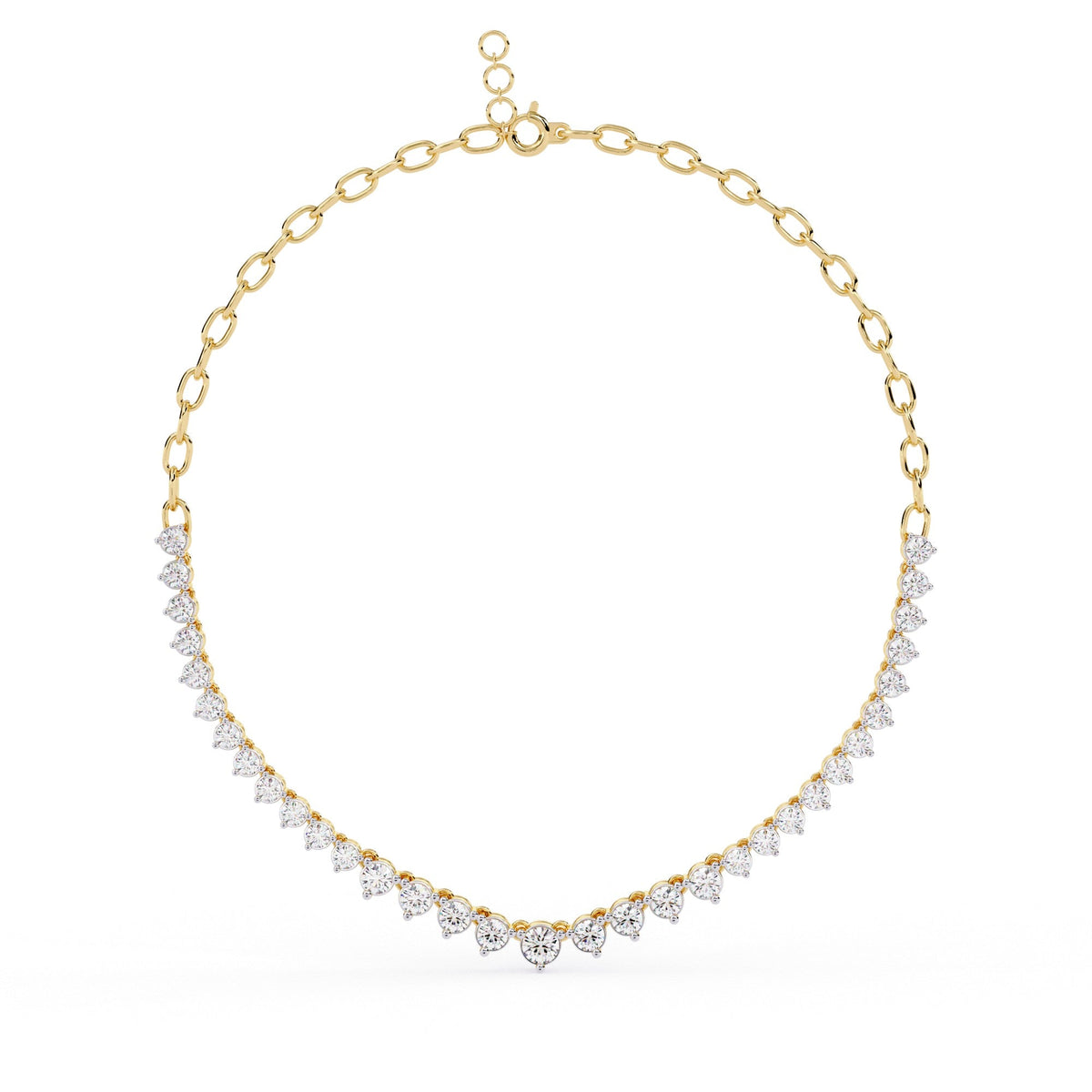 The Guinevere Royal Festoon Bridal 9 Necklace