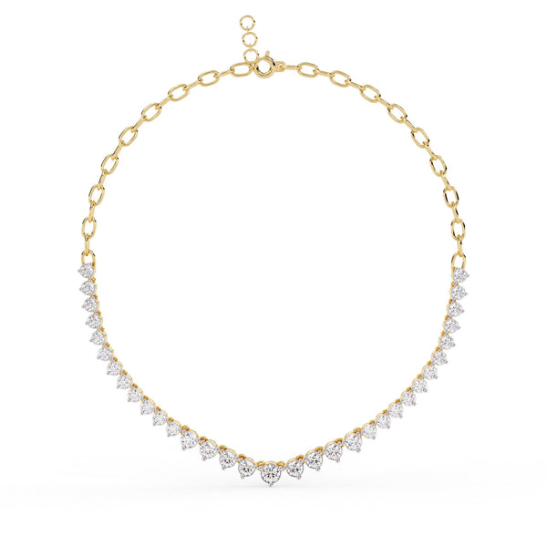 The Guinevere Royal Festoon Bridal 9 Necklace