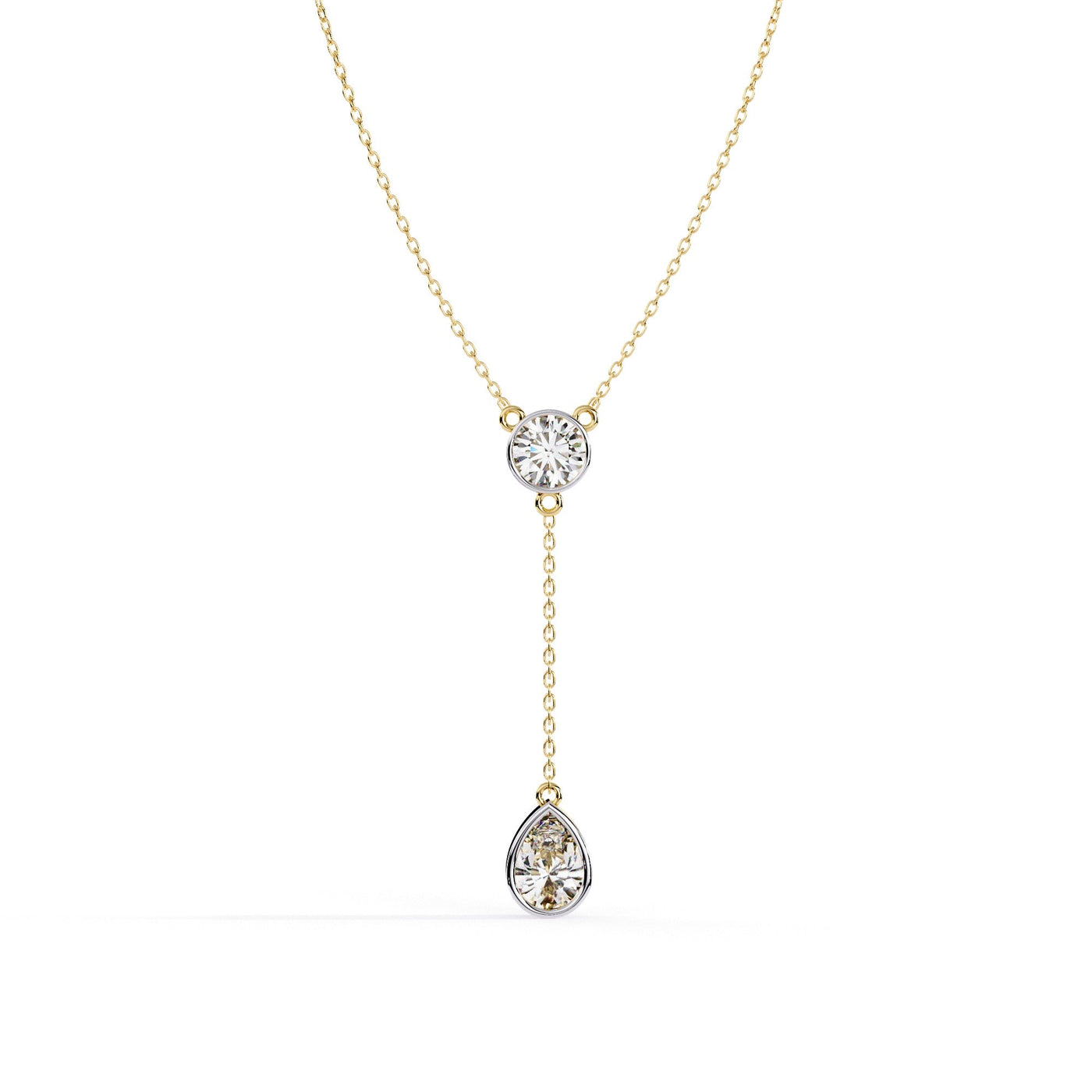The Mirabelle Cascading Teardrop 9 Necklace