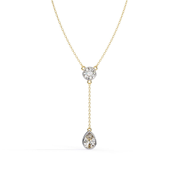 The Mirabelle Cascading Teardrop 9 Necklace