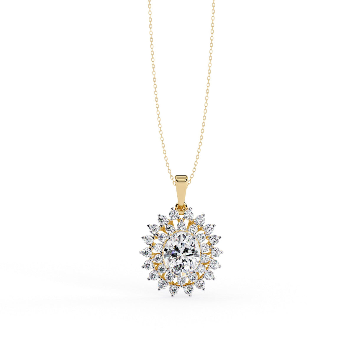 The Riviera Graduated Moissanite Choker 10 Necklace