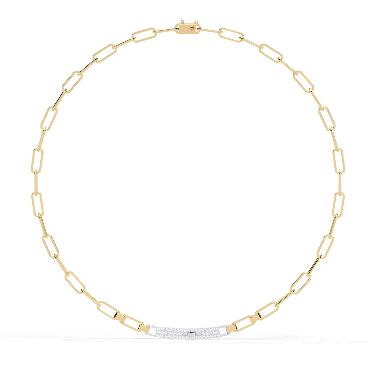The Celeste Delicate Pavé Tennis Chain 10 Necklace