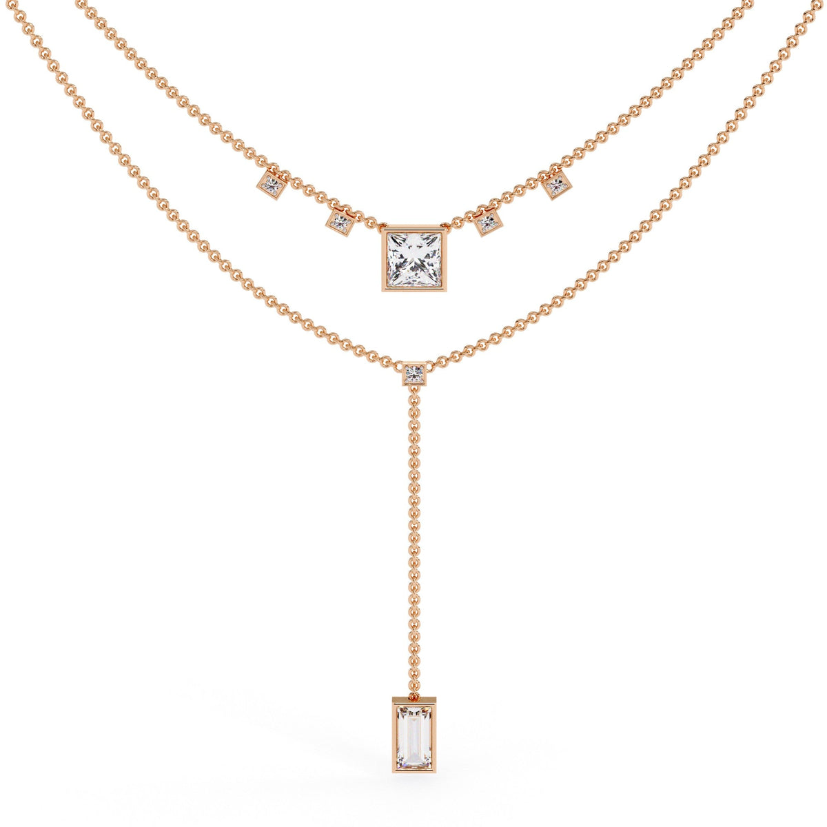 The Ethereal Micropavé Diamond Tennis 11 Necklace