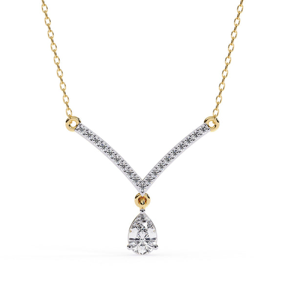 The Valentina Lariat Y-Drop Cable 11 Necklace