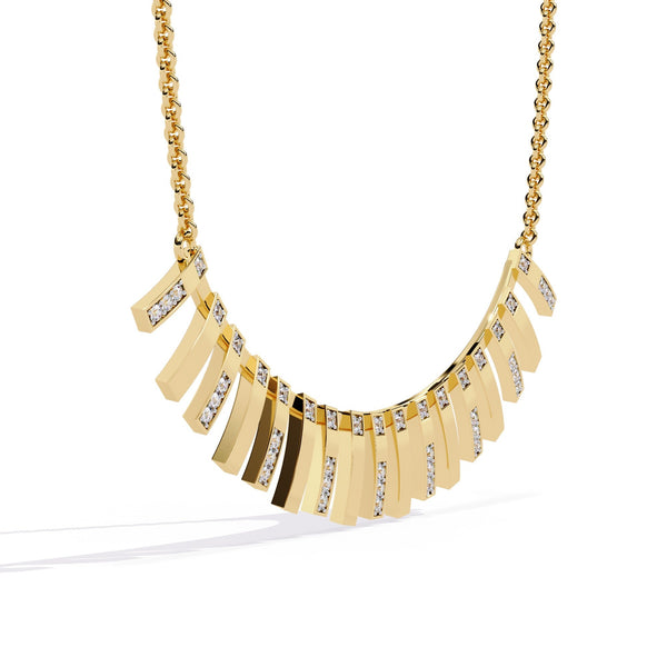 The Celeste Delicate Pavé Tennis Chain 11 Necklace