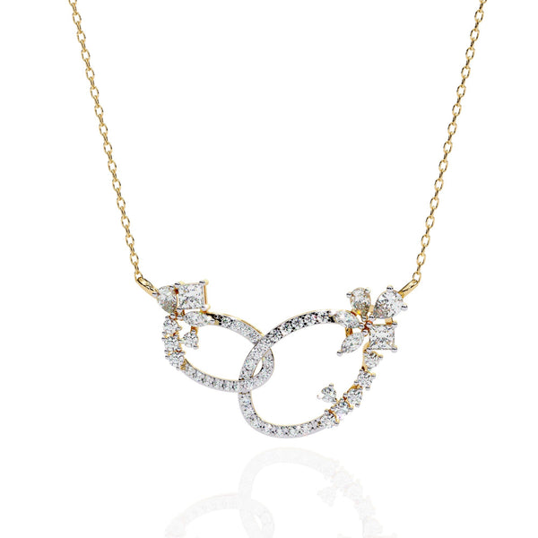 The Seraphine Triple Strand Diamond Choker 11 Necklace