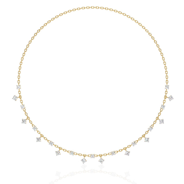 The Mirabelle Cascading Teardrop 11 Necklace